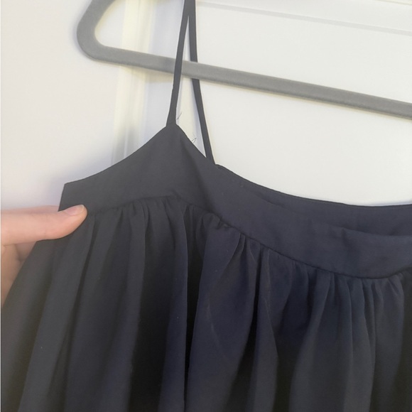 NWOT KOCH Ruffled Tier Black Dress Strappy Formal Elegant Ruffle Dress Size XS/S - Picture 3 of 5